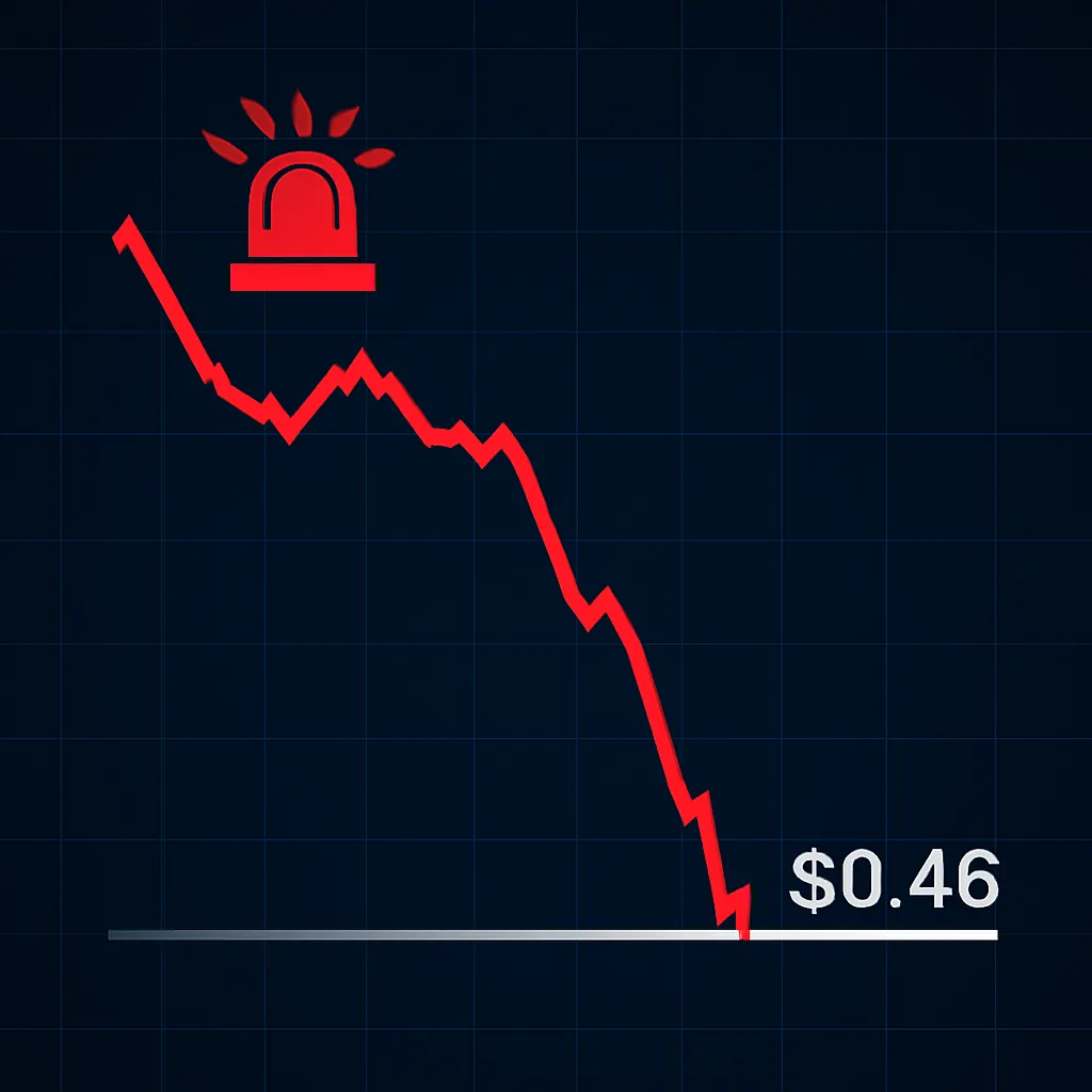 SIREN Crashes 66% as Short Positioning Intensifies, $0.46 Support at Risk