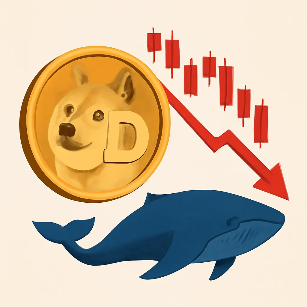 Dogecoin's $0.088 Bounce Faces Pressure from Whale Selling