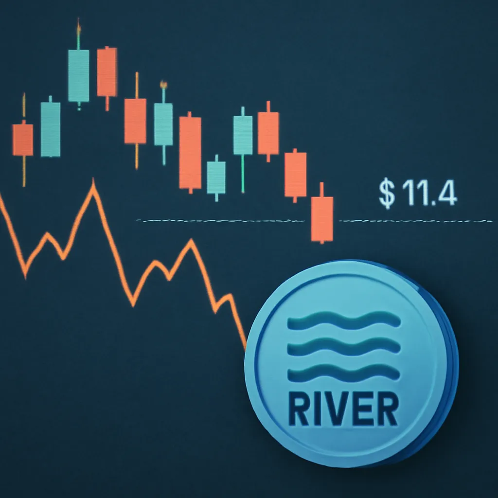 RIVER Crypto's Volatility Surges: Key Price Level to Watch at $11.4
