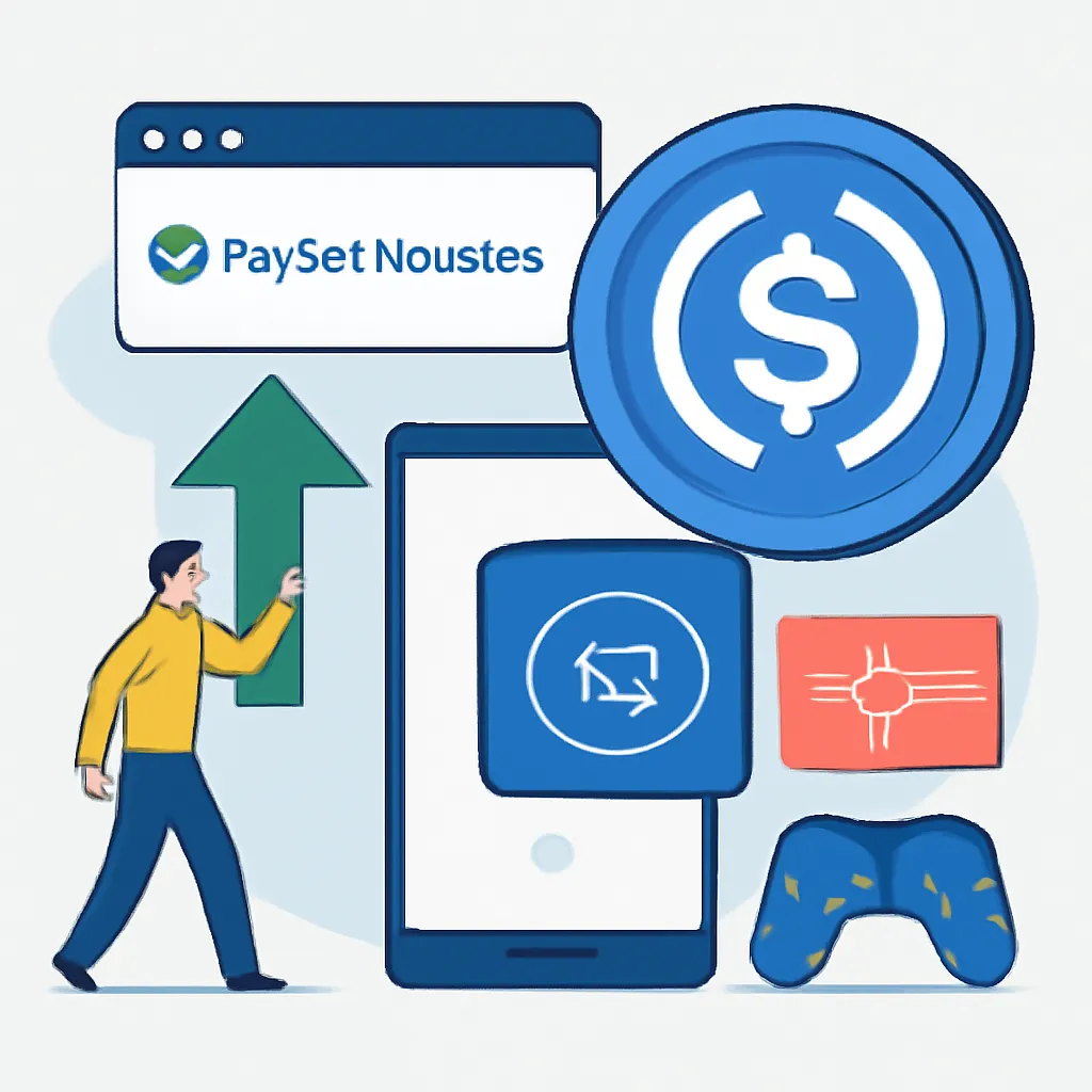 BuySellVouchers Now Accepts USDC for Digital Purchases