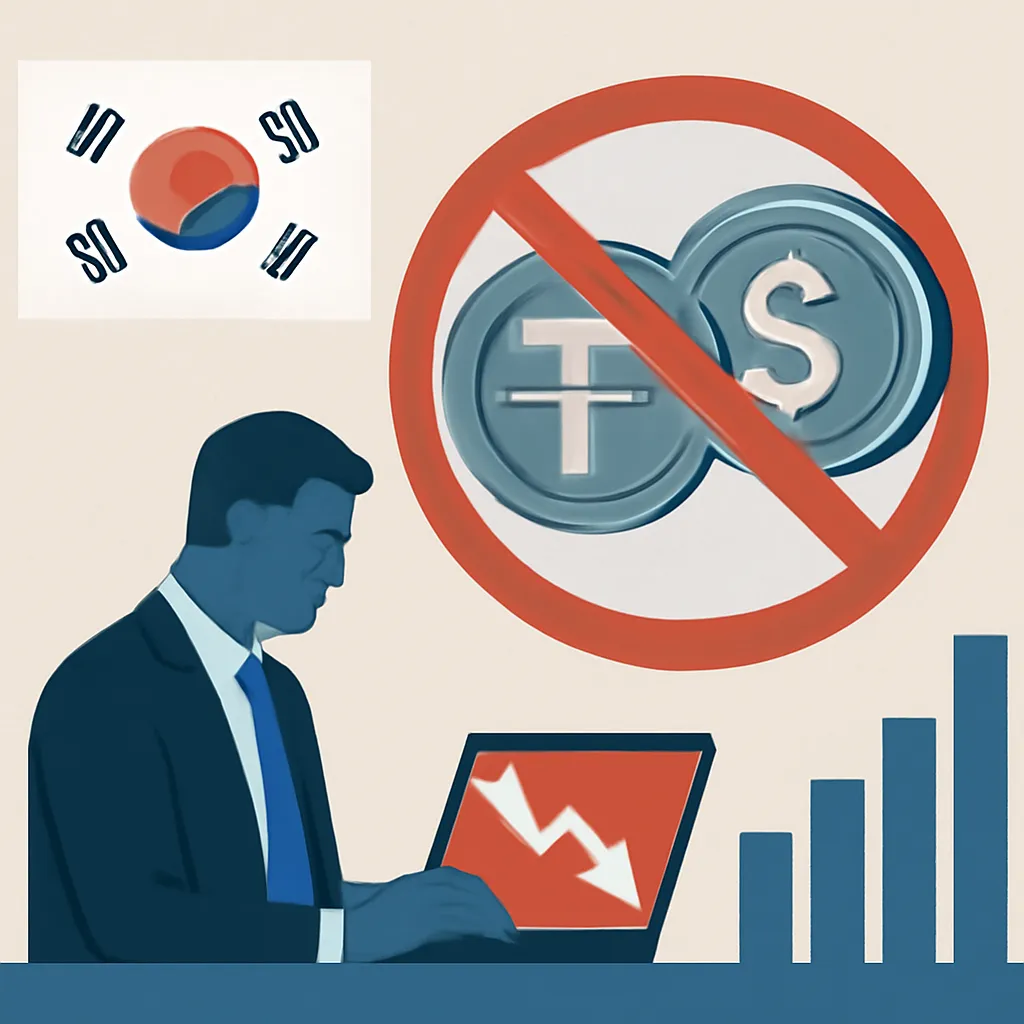 South Korea Prohibits Corporate Trading of USDT and USDC