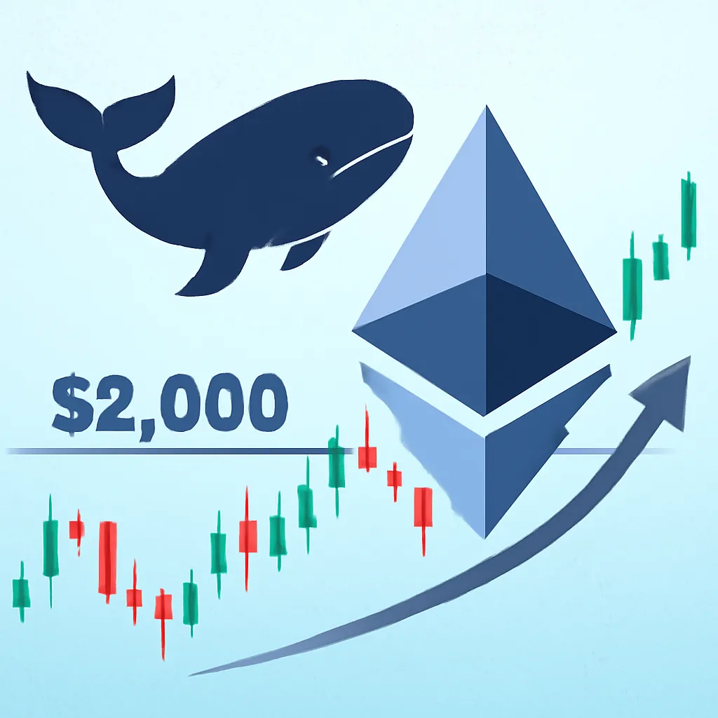 Ethereum Holds Above $2,000 as Whale Buys 1,004 ETH – What's Next?