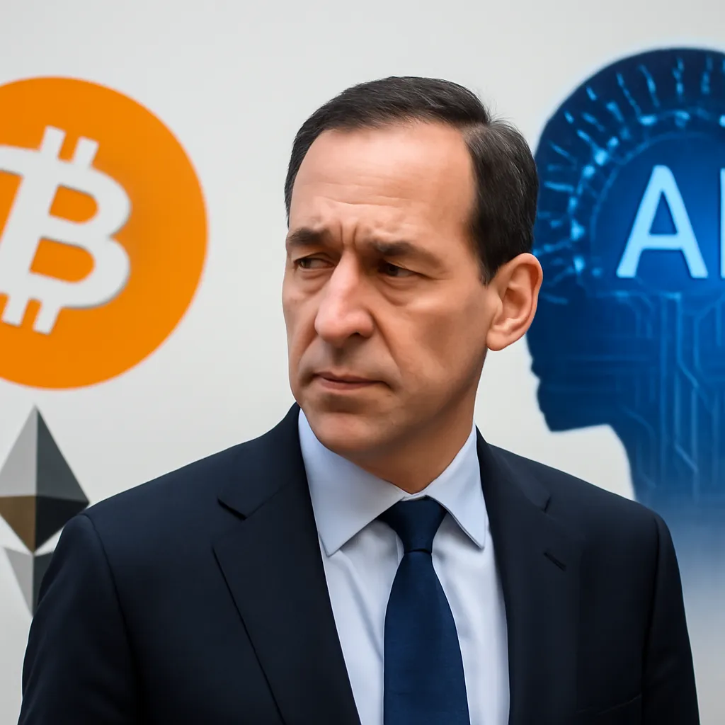 BlackRock's Mitchnick Calls New Tokens 'Nonsense', Sees Future with AI Investment