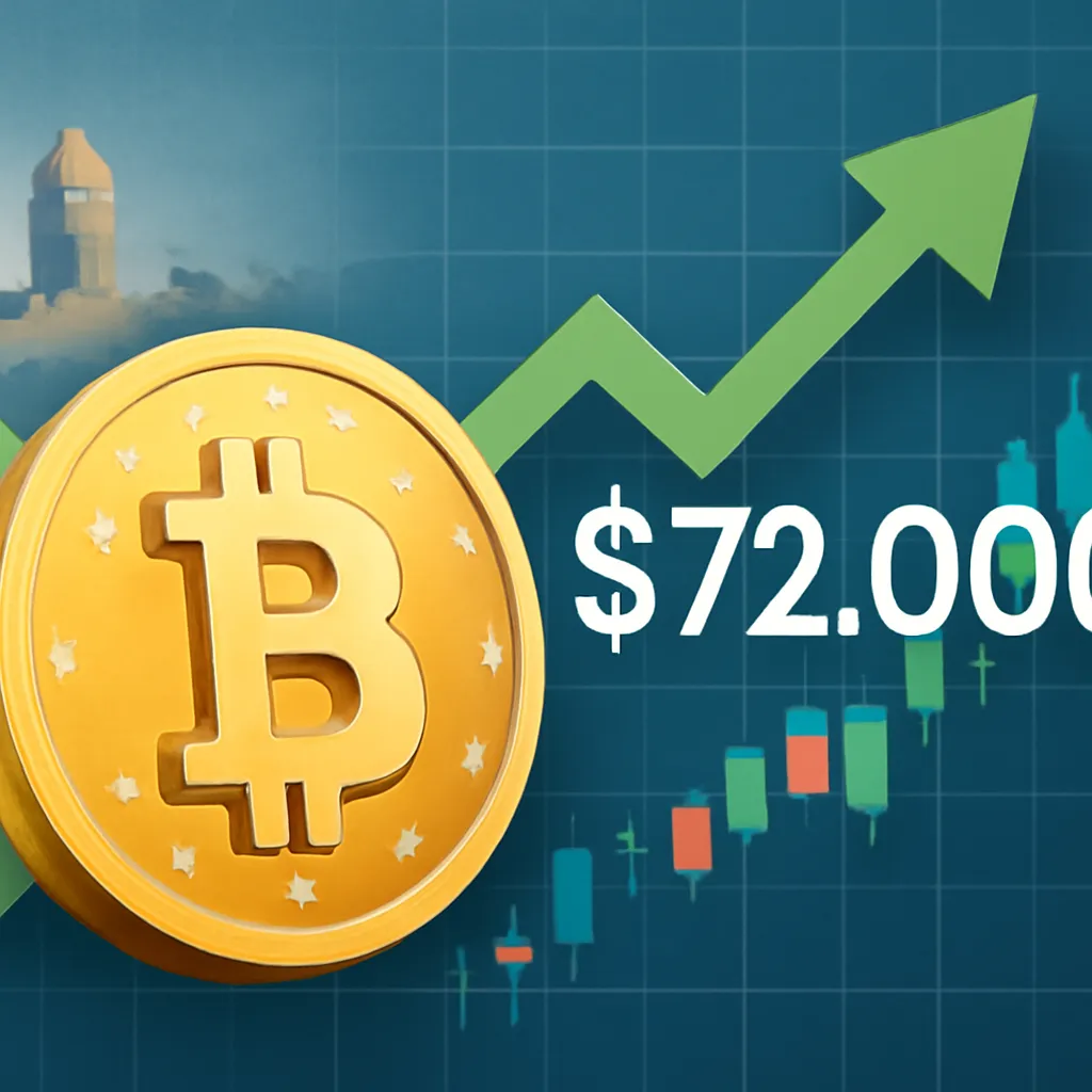 Bitcoin Surges to $72,000 Ahead of Options Expiry Amid Middle East Tensions Easing