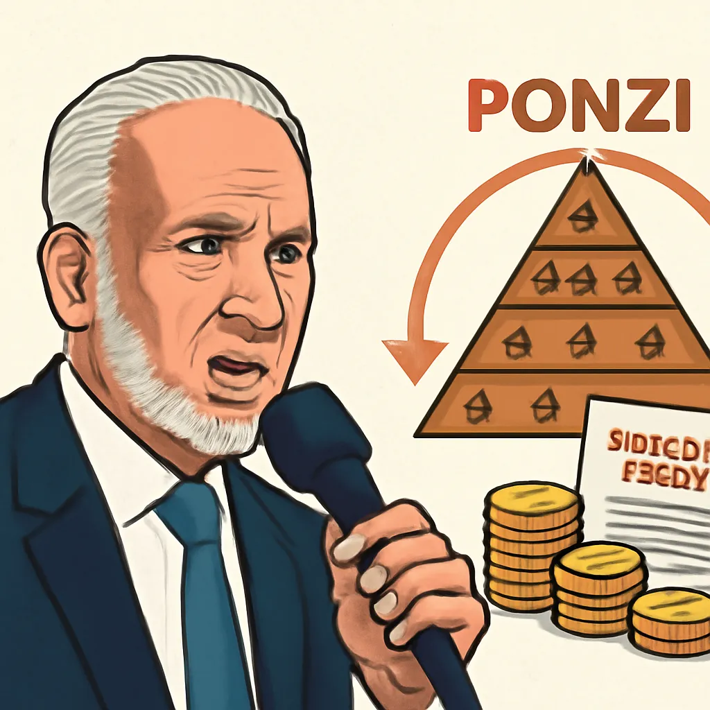 Peter Schiff Criticizes Strategy's STRC as a 'Ponzi Scheme'