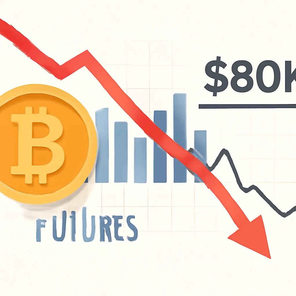 Bitcoin Futures Show Bearish Trend – Is $80K Still Within Reach for BTC?