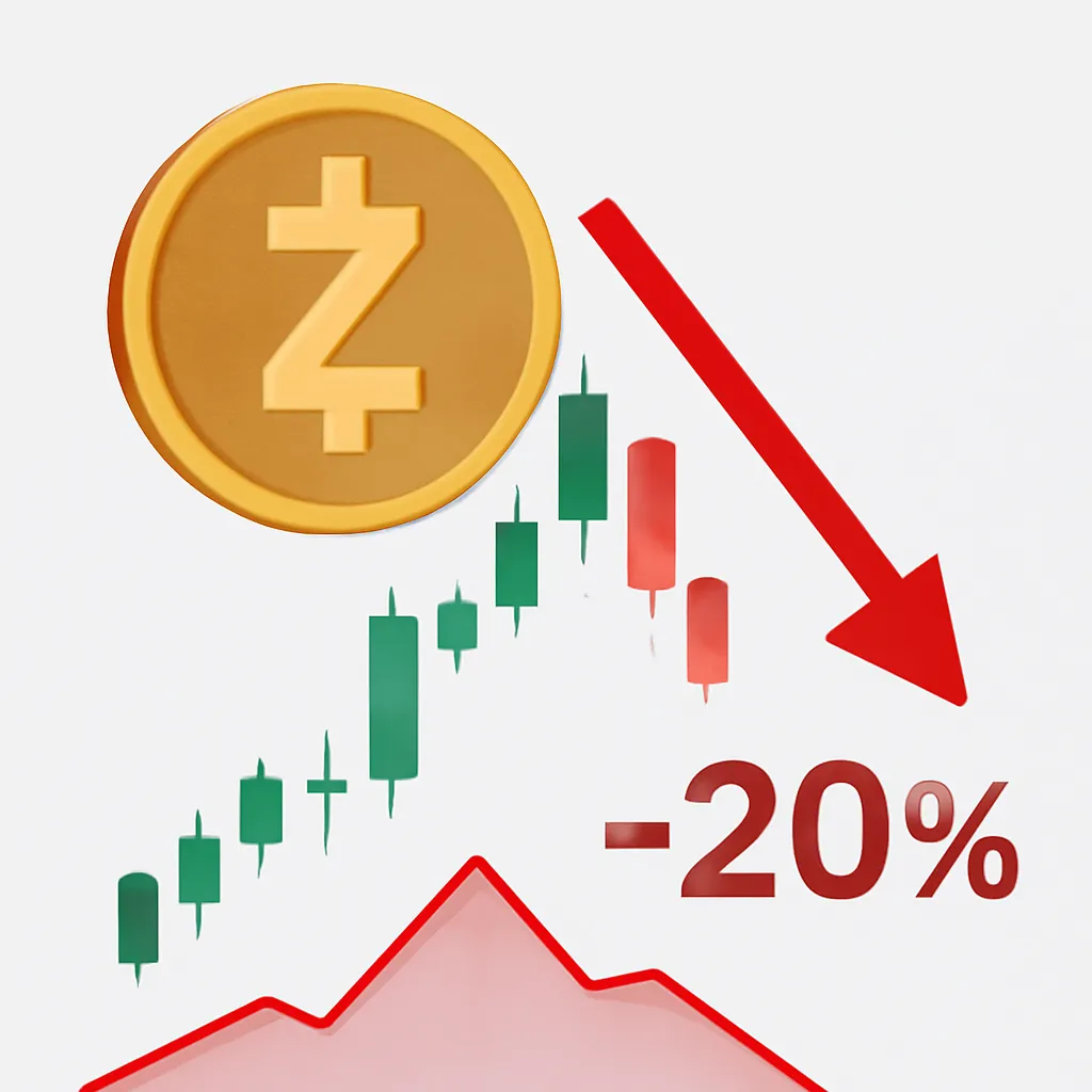 Zcash Faces Critical Price Level: A Potential 20% Drop Looms