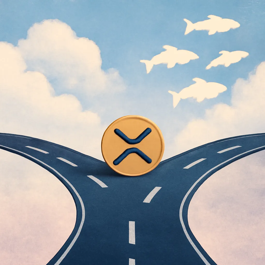 XRP Faces Fork in the Road as 60% of Whales Withdraw Amid Bullish Derivatives Sentiment