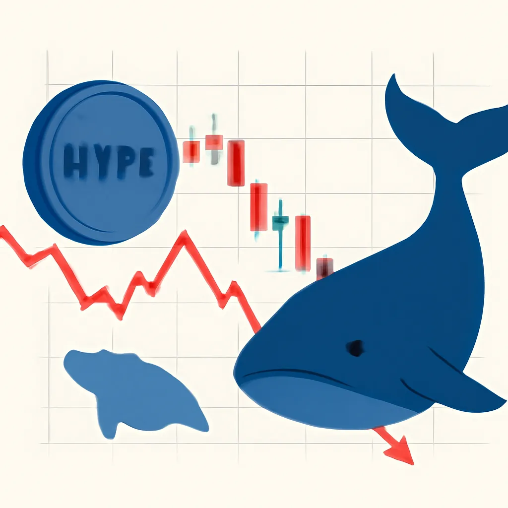 Hyperliquid Faces Volatility as Whales Actively Trade HYPE Post-$35 Peak