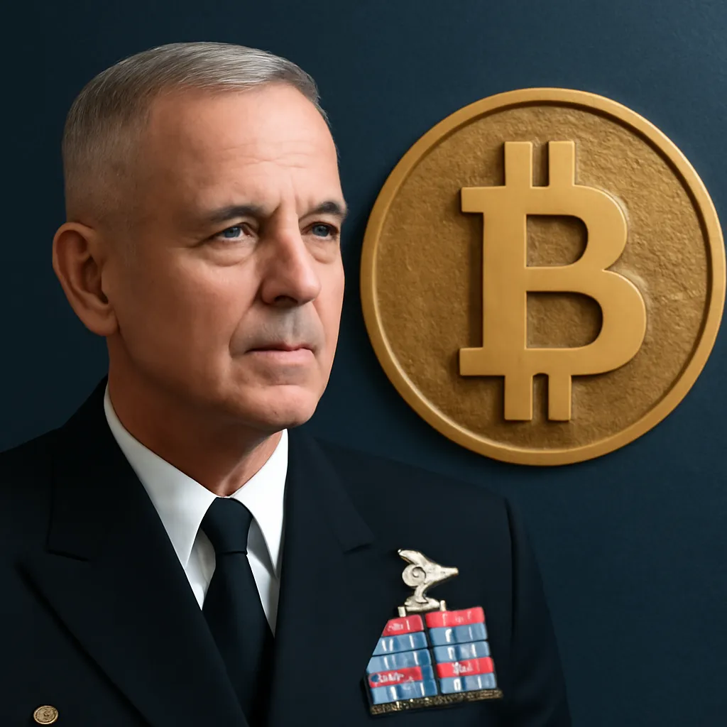 U.S. Admiral Highlights Bitcoin's Role in National Security