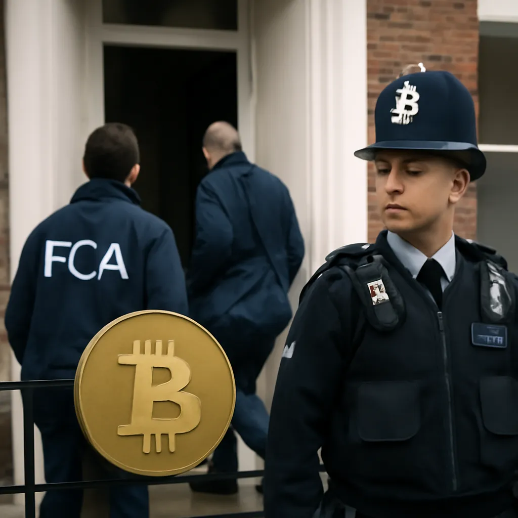 UK FCA Raids Target Illegal P2P Cryptocurrency Trading Activities