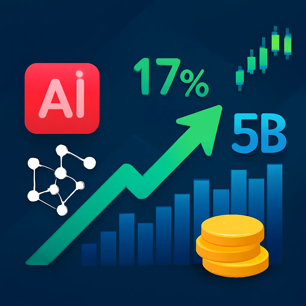 Akash AI Model Sparks 17% Token Rally and Surges Trading Volume to 5B
