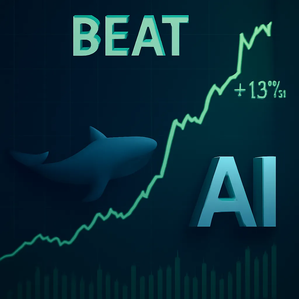 BEAT Surges 13% Amid Whale Activity and AI Buzzing