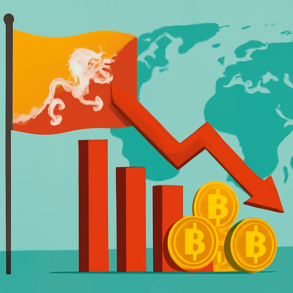 Bhutan's Bitcoin Sell-offs Reach $200 Million Amid Rising Global Holdings