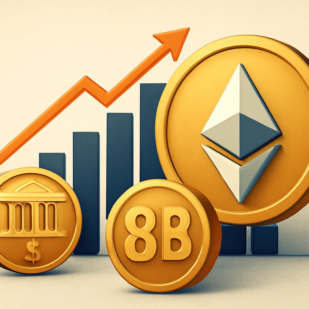 Tokenized Treasuries on Ethereum Hit $8 Billion Amid Rising Macro Yield Demand