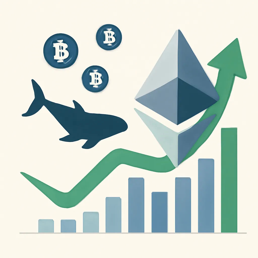 Ethereum Captures Bullish Capital as BTC Whales Act Oddly