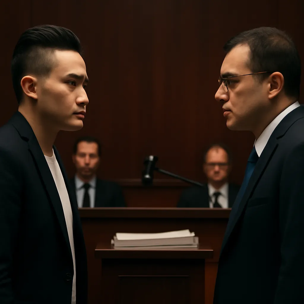 Justin Sun Faces Off Against WLFI in $75M Legal Battle Over Frozen Tokens