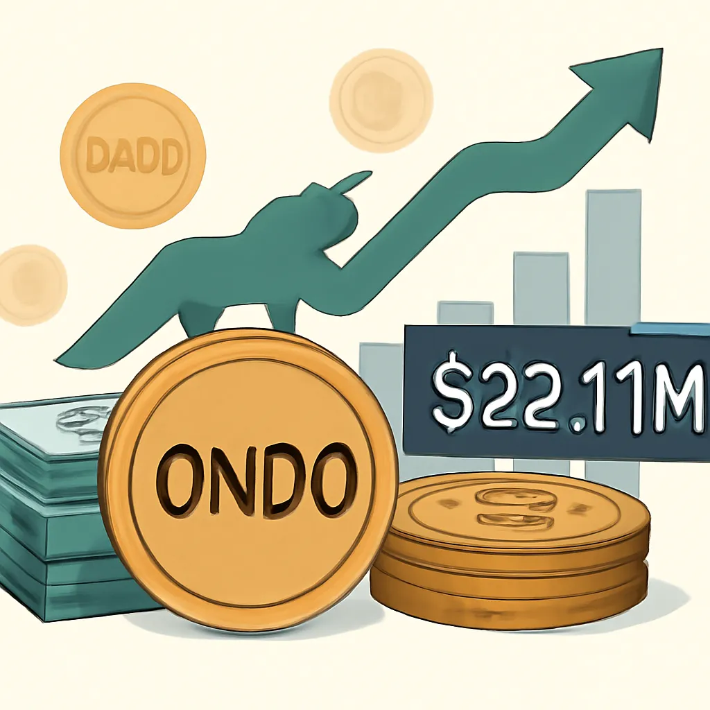 Pantera Capital Transfers $22.11 Million in ONDO Tokens, Market Unfazed