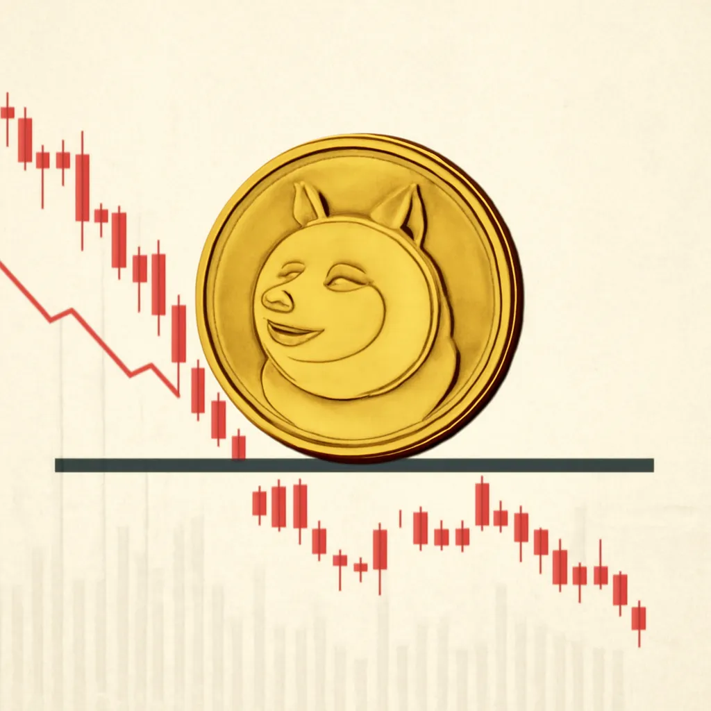 Dogecoin Holds Above Support at $0.109 Amid Bearish Market Signals