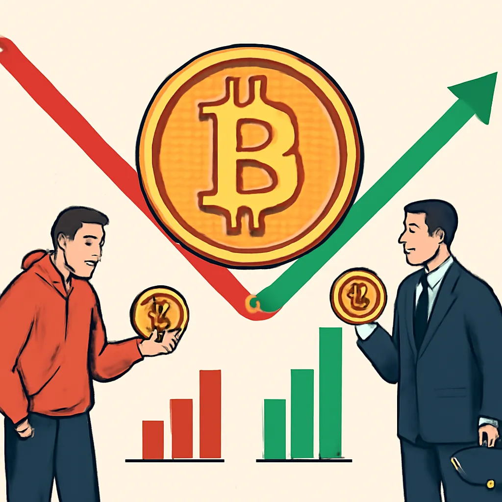 Bitcoin Ownership Shifts: Retail Selling Amid Increased Institutional Buying