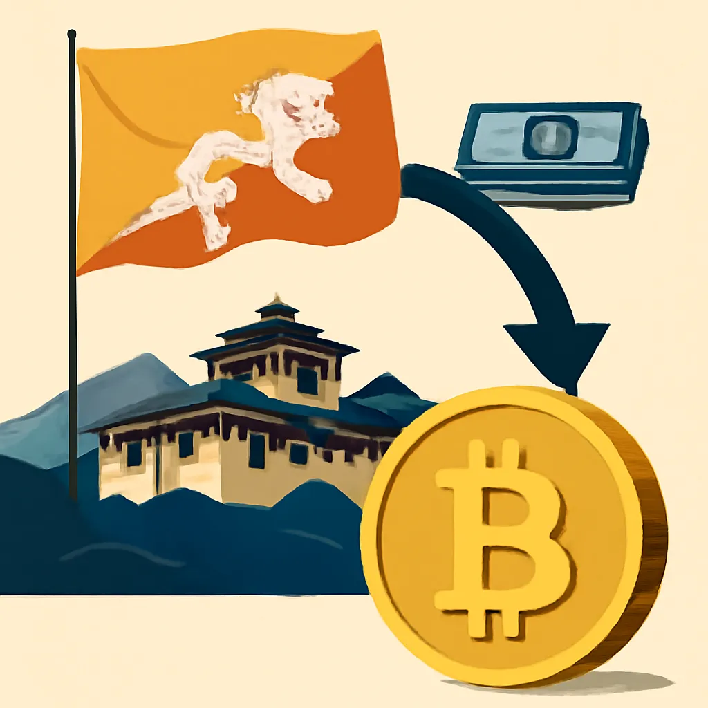 Bhutan's $7 Million Bitcoin Transfer Amid Major Drawdown