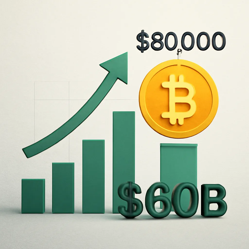 Bitcoin Reclaims $80K Amidst $60B Leverage – Will It Hold?