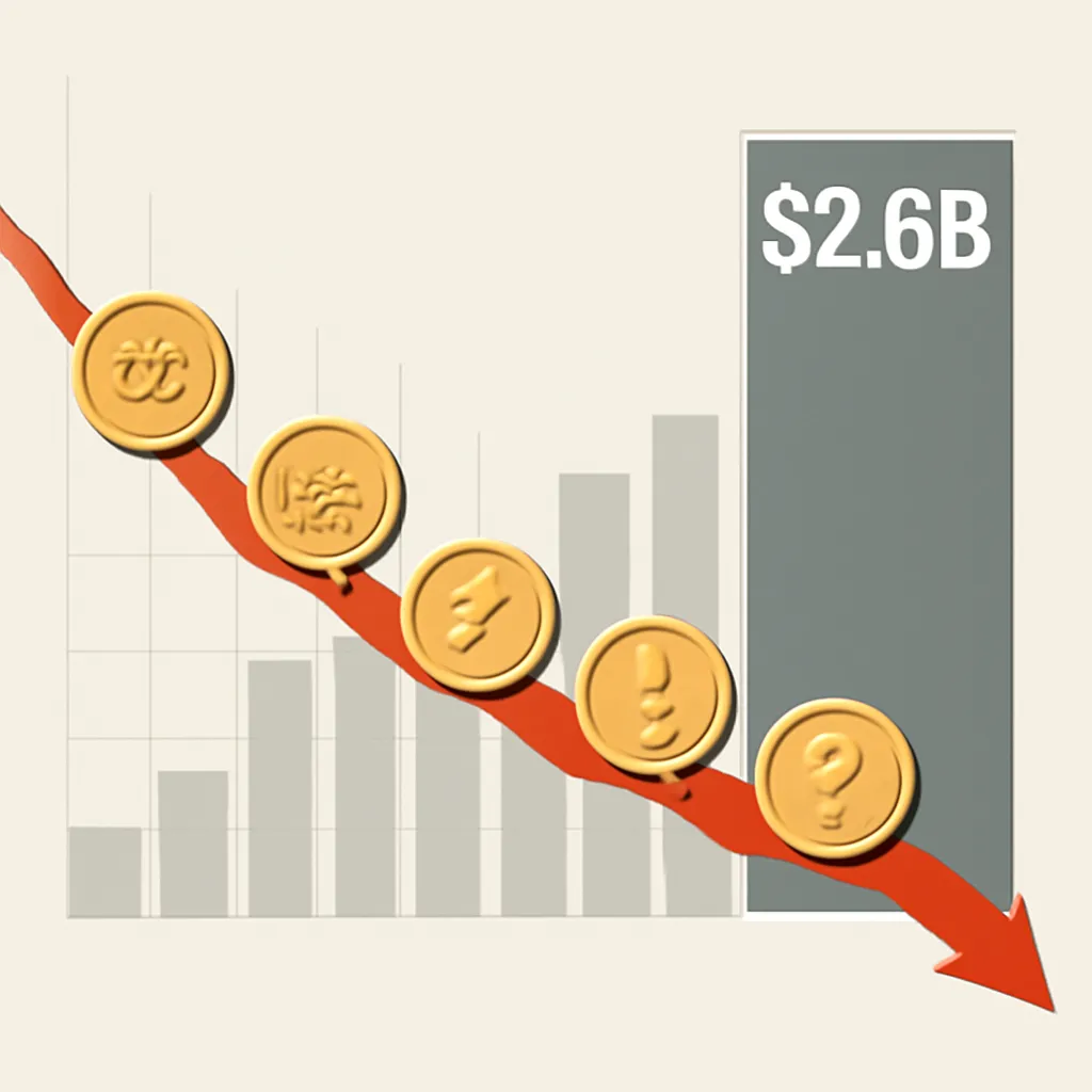 Altcoins Face Potential Crash Amid $2.6B Leverage Spike