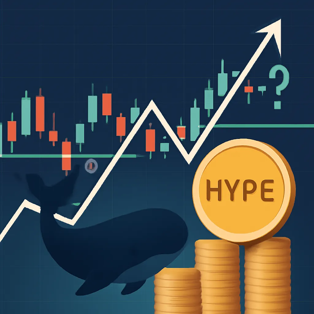 Hyperliquid's HYPE Token Faces Volatility Over Whale Moves