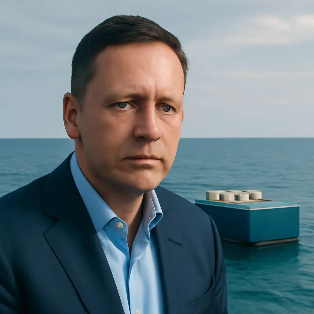 Peter Thiel Backs $140 Million Investment in Ocean-Based Data Centers