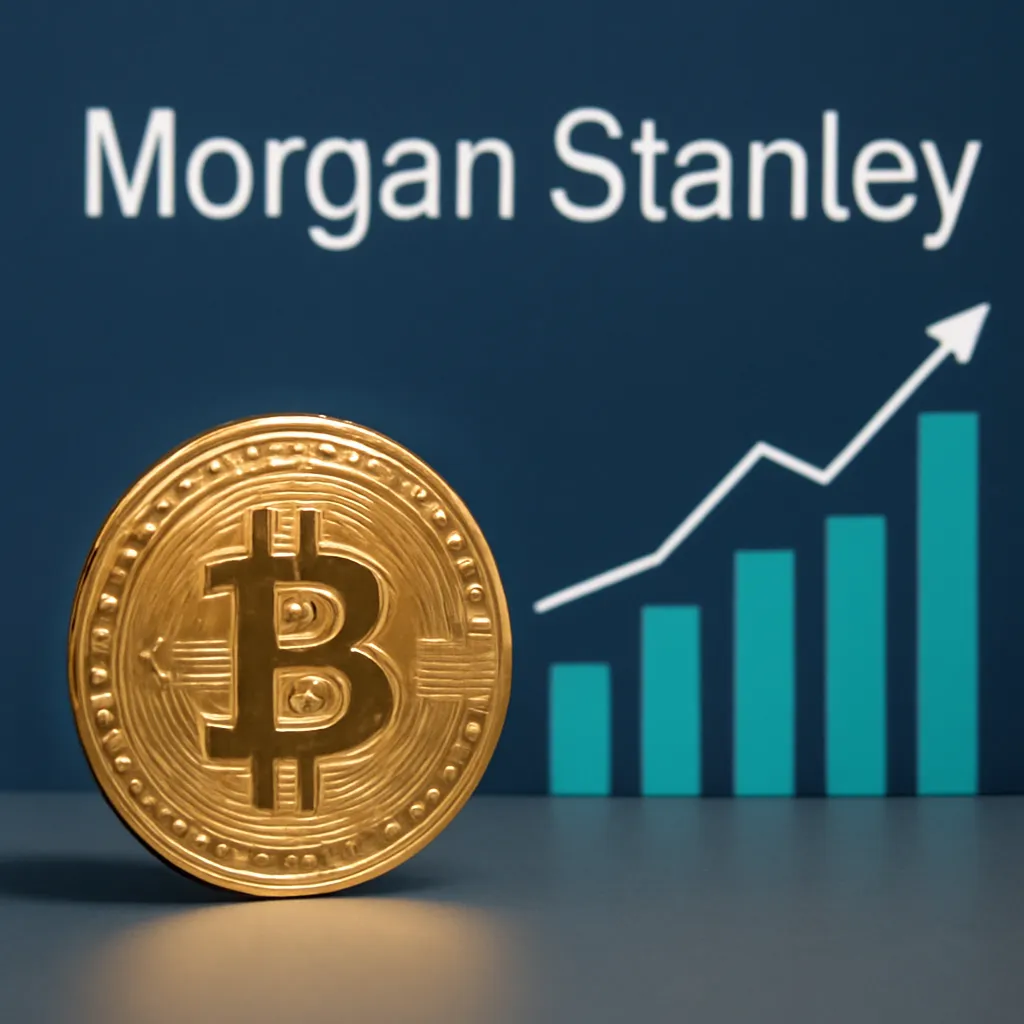 Morgan Stanley Bitcoin ETF Reports Zero Outflows in Initial Month