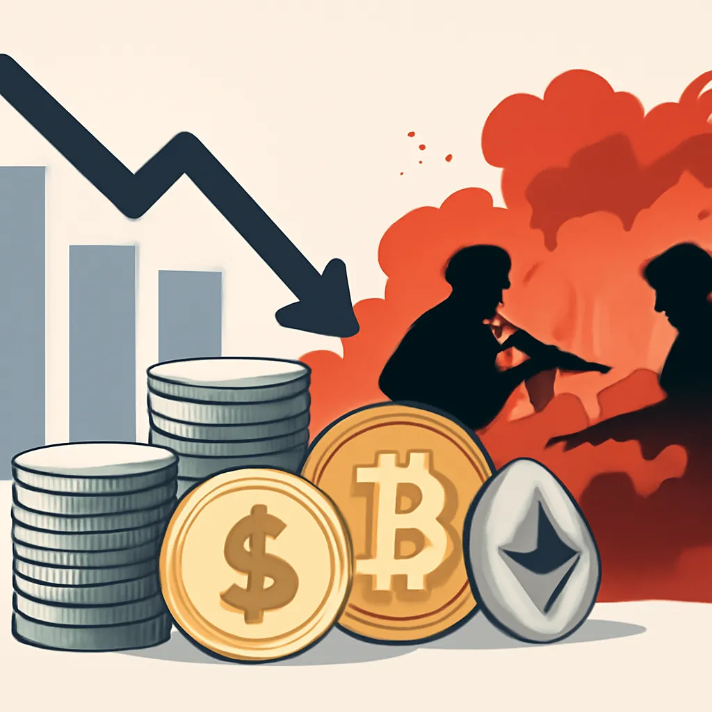 $1.07 Billion Withdrawn from Crypto Amid Geopolitical Tides