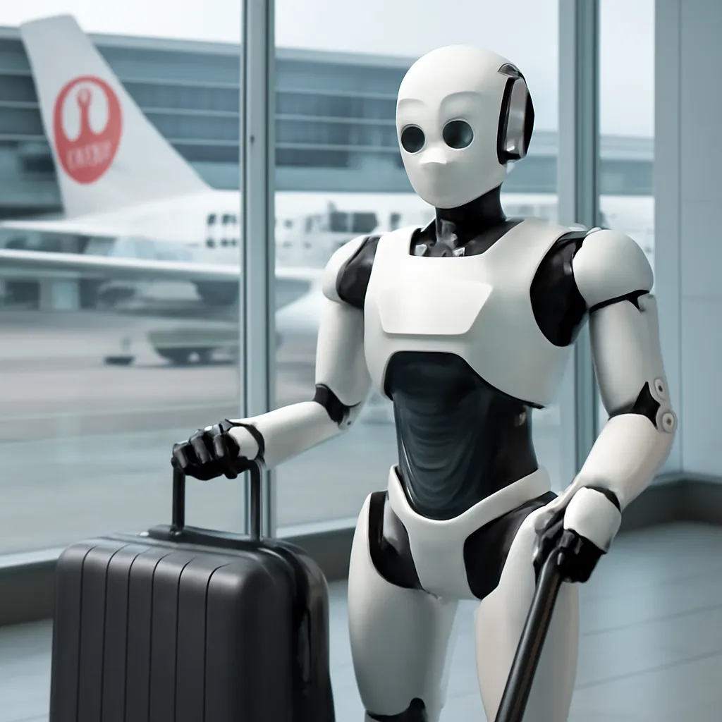 Japan Airlines Tests Humanoid Robots for Luggage and Cleaning at Haneda Airport