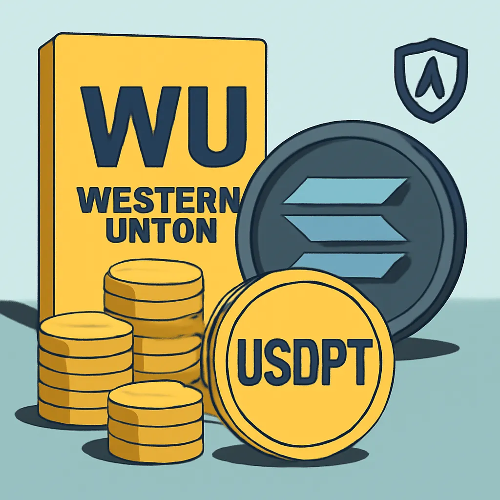 Western Union Launches Stablecoin USDPT on Solana, Powered by Anchorage Digital