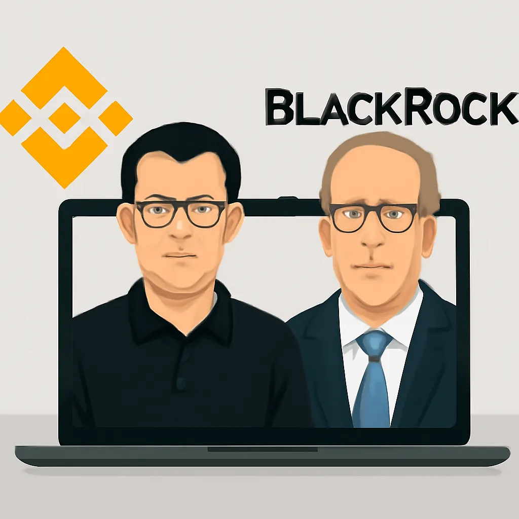 Binance Announces Global Online Conference with CZ and BlackRock COO