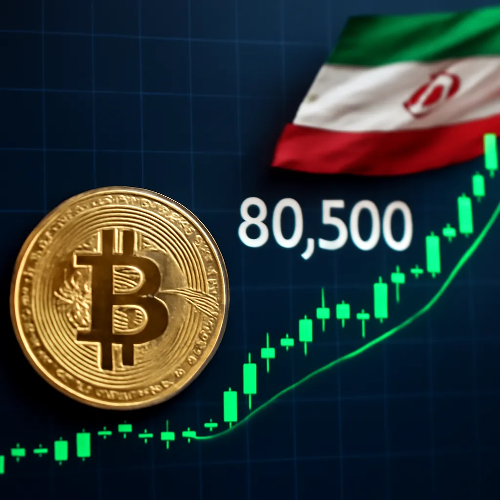 Bitcoin Surpasses $80,000, Reaching $80,500 Amid US-Iran News Fluctuations