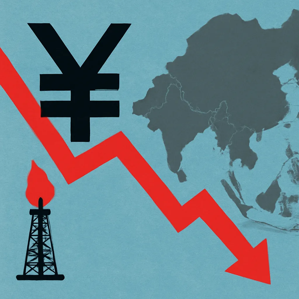 Asian Currencies Decline Amid Iran Tensions and China Woes
