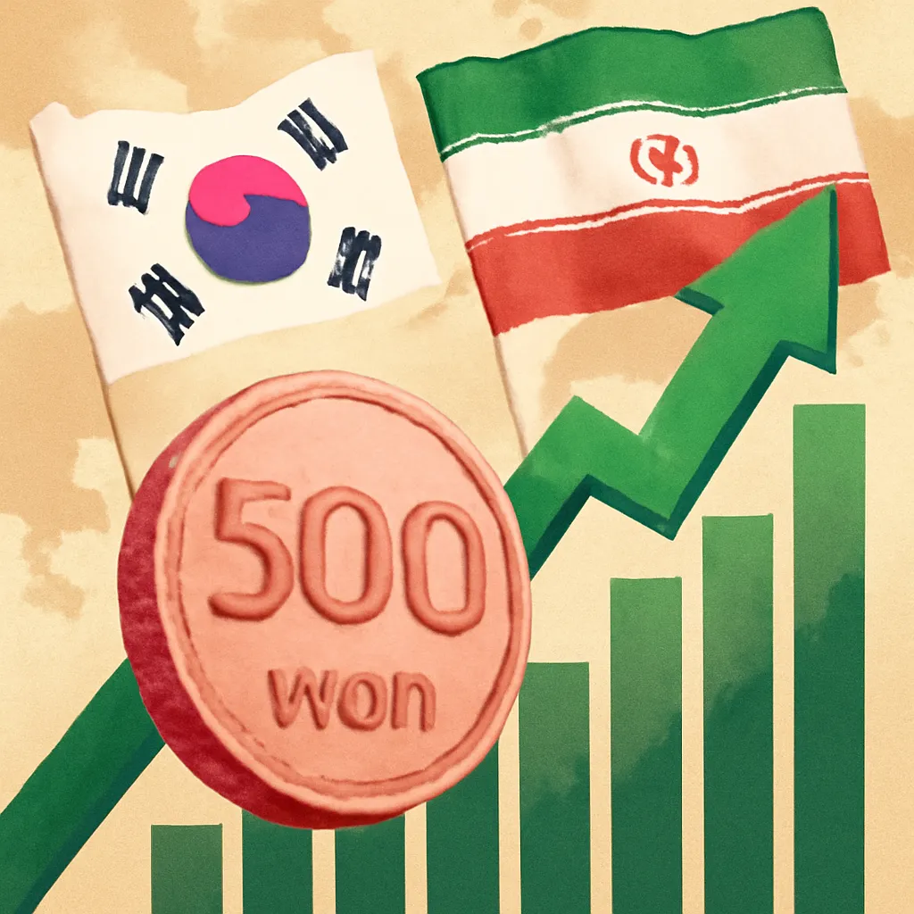 Asian Currencies Gain on Iran Peace Talks; Won Surges