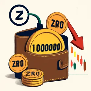 LayerZero Wallet Deposits 1 Million ZRO Amidst Sell Pressure Risks