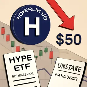 Hyperliquid Faces $50 Retest Amid Grayscale's HYPE ETF Filing Update