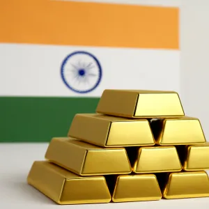 India's Gold Reserves Increase to 16.7% of Forex Holdings