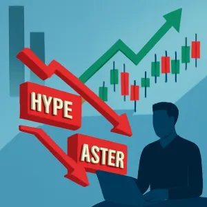 HYPE, ASTER falls as Pre-IPO Markets Transform DEX Derivatives Landscape