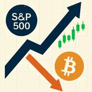 Bitcoin Underperforms as S&P 500 Nears All-Time High