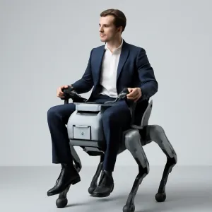 Unitree Launches First Ever Production-Ready Manned Robot