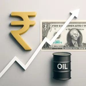 Indian Rupee Hits Record Low as USD/INR Nears 97 Mark