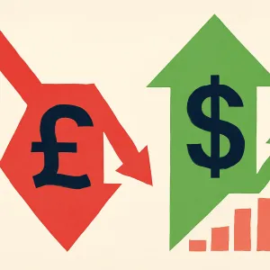 Pound Declines as U.S. Inflation Fuels Dollar Gains