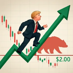 TRUMP Rises 15% Amid Bearish Signals; Key Level at $2