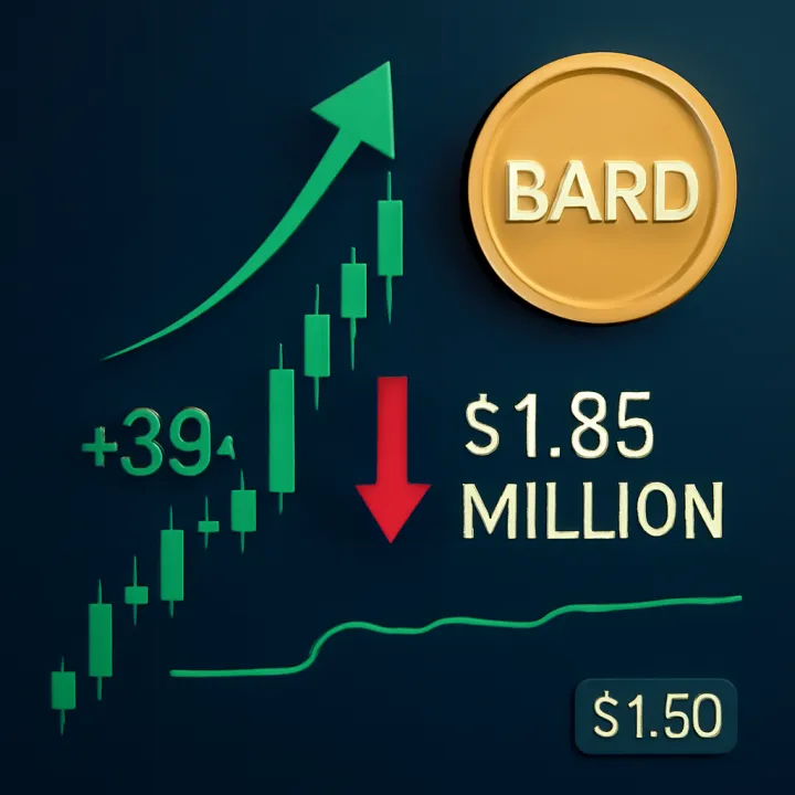 BARD Crypto Rises 39%, Yet $1.85 Million Sell-Off Threatens