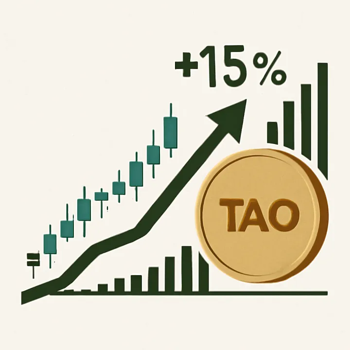 TAO Price Climbs 15% as Open Interest Reaches Highs