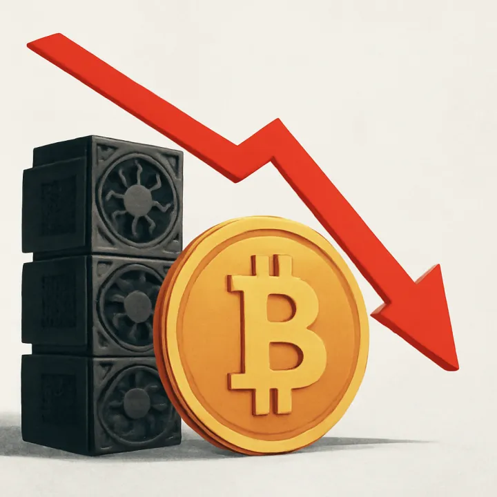 Bitcoin Prices Slide as Miners Keep Supply Intact Amidst FUD