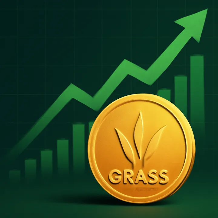 GRASS Cryptocurrency Rallies 28% on Market Optimism